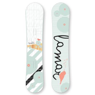 Lamar Pixie Womens New Zero Camber Snowboard Retail Price $299 99