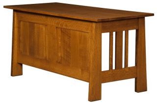 Amish Wooden Computer Desk Small Mission Home Office