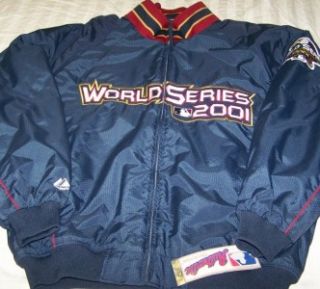 New 2001 World Series Jacket XL Arizona Diamondback New York Yankees