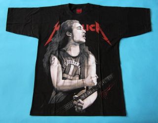 Metallica Cliff Burton Special Collection T Shirt Size L XL New