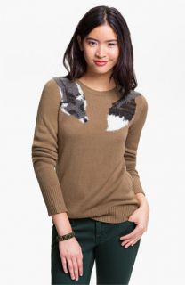 Frenchi® Fox Stole Sweater (Juniors)