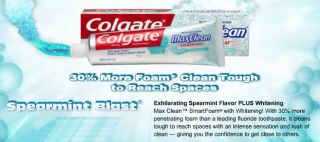 Colgate MaxClean Smart Foam Whitening Toothpaste 6 oz. Each   NEW