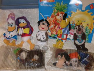 Disney Paris 2000 Lot Collectible McDonalds Toys Mickey Donald Friends