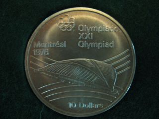 Collectors Coin Montreal XXI Olympic $10 Silver Coin