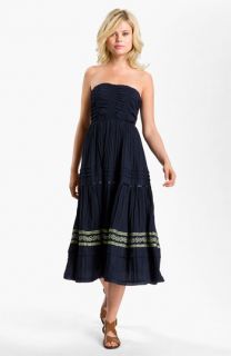 Free People Festival Strapless Peasant Dress