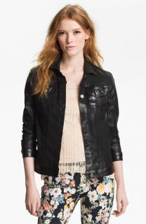 7 For All Mankind® Coated Denim Jacket