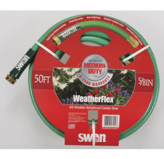  50ft Weatherflex All Weather Reinforced Garden Hose