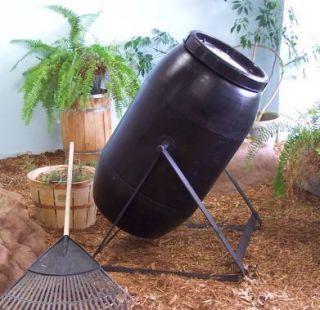 Aunt Mollys Single Tumbling Composter