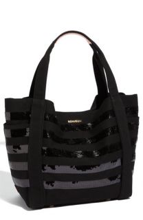 M Z Wallace Ava Sequined Canvas Tote
