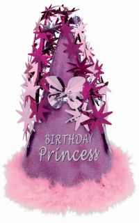 birthday princess large cone hat includes 1 themed large cone hat