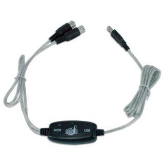 PC USB to MIDI Converter Cable Cord Line Adapter Keyboard Interface