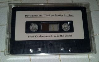   promo cassette Days in the life archives press conferences SEALED