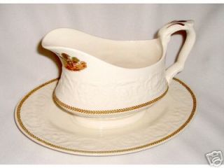 Vintage Booths Silicon China Corinthian Gravy Boat