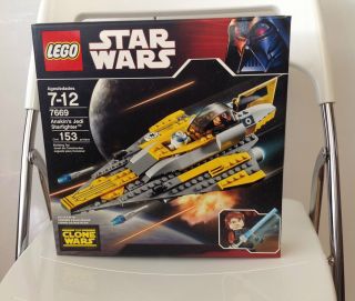 LEGO Star Wars The Clone Wars Anakins Jedi Starfighter 7669 NiB