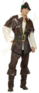 Robin Hood Halloween Costume Renaissance Medieval Outfit Large Adult