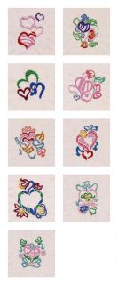 Valentine Colors Machine Embroidery Designs