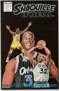 Stellar Shaquille ONeal Comic Book 1 1993