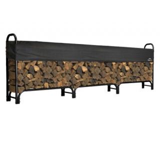 ShelterLogic 12 Firewood Rack with AdjustableCover —