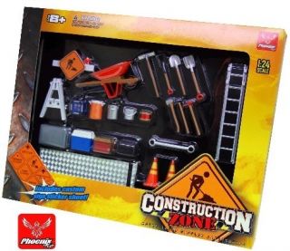 PHO18425 Construction Zone Accessory Set Phoenix Toys