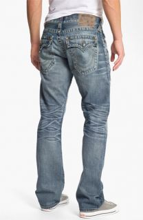 True Religion Brand Jeans Ricky Vintage Straight Leg Jeans (Tyrant)