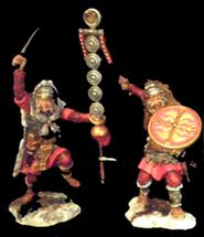 Conte ROMAN ARMY COMMAND SET #2 Caesar Toy Soldiers Gladiator ROME005
