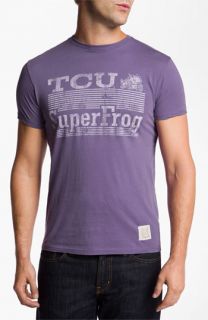 The Original Retro Brand TCU Horned Frogs   Superfrog T Shirt