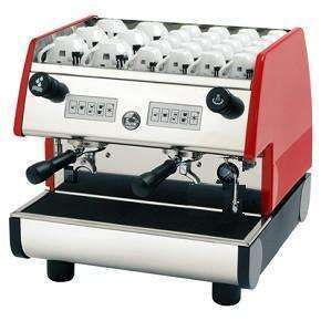 La Pavoni Commercial Espresso Machine Maker Pub 2V R Red 2 Group