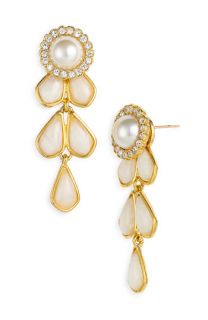 kate spade new york sweet zinnia chandelier earrings