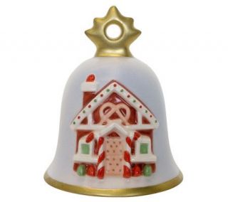 Goebel 2009 Annual Christmas Bell   GingerbreadHouse —