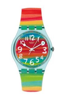 Swatch® Color the Sky Plastic Watch