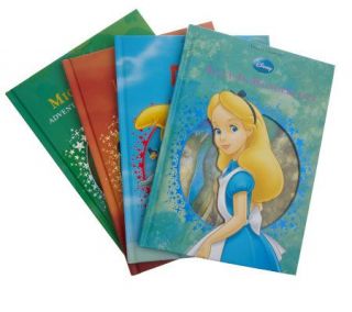 Disney Classics S/4 Hardcover Die Cut Design Illustrated Storybooks 