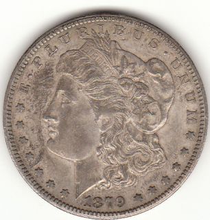 1879 CC UNITED STATES MORGAN SILVER DOLLAR CARSON CITY MINT XF RARE