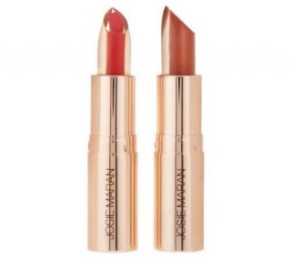 Josie Maran Argan 3 in 1 Core Color Hydrating Lipstick Duo   A228710