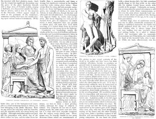 GREEK SCULPTOR Athens HERMES Cnidus TOMBSTONE Historical 1882 Article