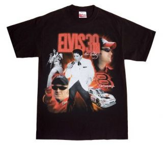 DaleEarnhardtJr 2007 #8 Bud Elvis 30th Anniversary T shirt —