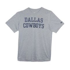 dallas cowboys nike legend gray dri fit coaches t shirt description