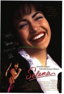 Selena Movie Poster Jennifer Lopez Original One Sheet