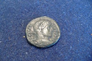 Constantine I RARE Original Roman Christian Coin Wreath Thessalonica