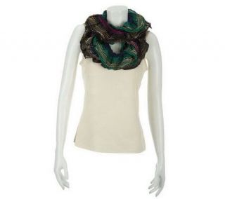 Collection 18 Textured Scrunch Eternity Scarf —