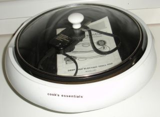 Cooks Essentials Silverstone Deep Dish Electric Grill