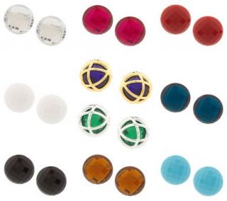 Joan Rivers 20 for 20 Caged Button Earrings —