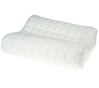 Bodipedic Memory Foam Contour Pillow w/Cluster Fiber Cover —