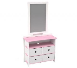 Legare Kids Princess Dresser & Mirror —