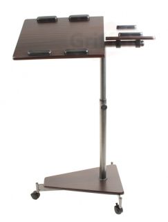 Laptop Computer PC Rolling Table Stand AV Cart Portable Mobile w