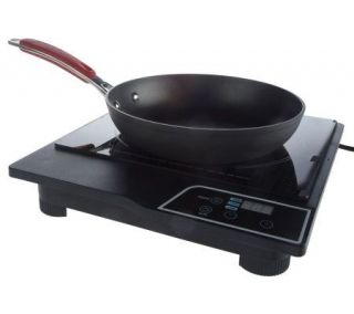 David Burke Induction Cooktop with 9.5 Anodized Nonstick Pan