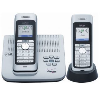 Verizon DECT 6.0 Answering Machine with Room Monitor   2 Bases