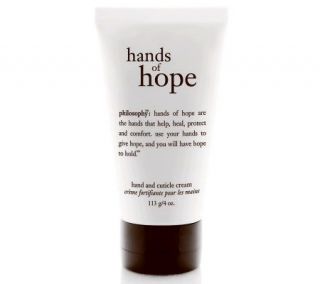 philosophy deluxe hands of hope hand and cuticle cream, 4oz — 