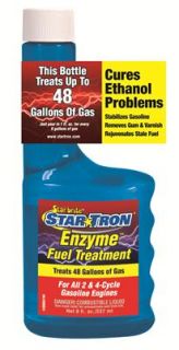 Startron Fuel System Stabilizer Star Tron SEF 8 oz. Treats 48 Gallons