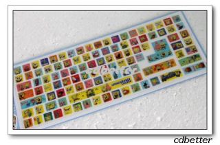 New Spongebob Notebook Desktop Laptop Keyboard Stickers