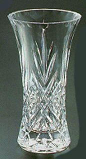 Durand Masquerade Lead Crystal Vase   11 3/4 —